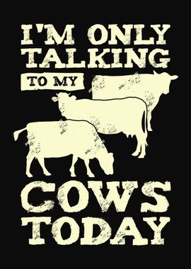 Cows Cattle Farmer Design