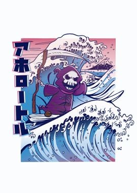 Grim Reaper great wave