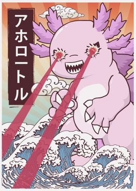 Kaiju Axolotl Kaijin