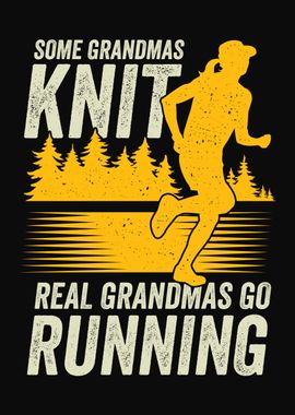 Marathon Running Grandma