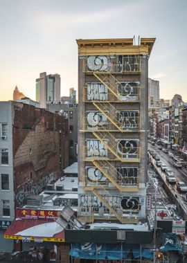 Chinatown Sunset New York