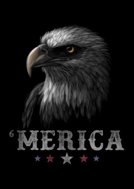 Eagle Merica 4th of July