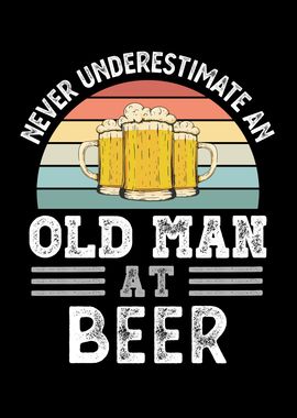 Old Man at Beer Fathers