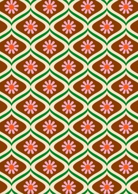 Groovy Retro Pattern 09