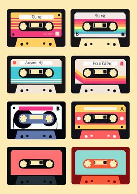 Retro Music Cassette