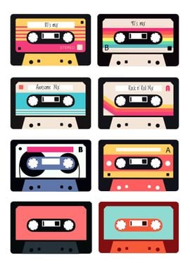 Retro Music Cassette