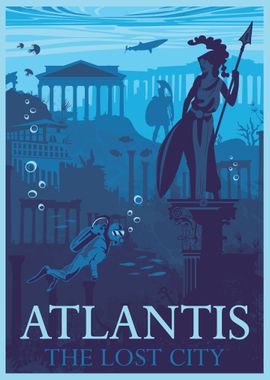 Atlantis lost city diver