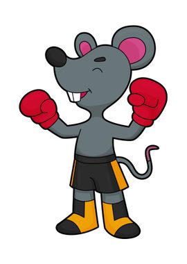 Mouse Boxer Boxing gloves