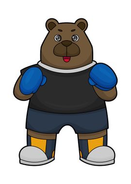 Bear Boxer Boxing gloves