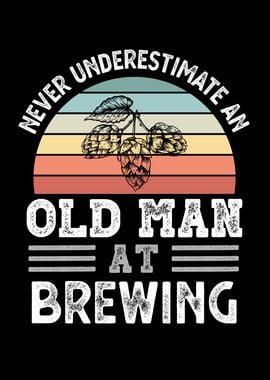 Old Man at Brewing Fathers