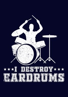 Funny Drummer I Destroy