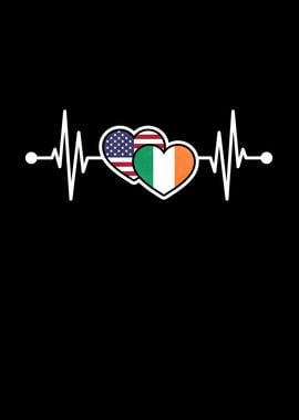 USA Heart Ireland