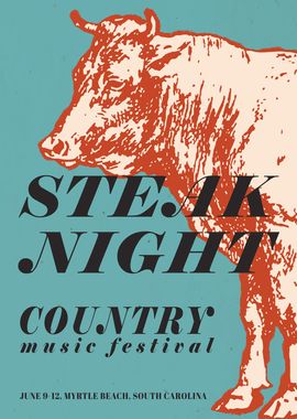 Steak Night Country Music