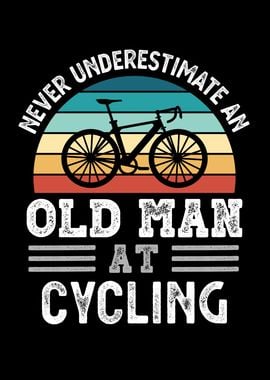 Old Man at Cycling Fathers