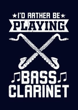 Playing Bass Clarinet