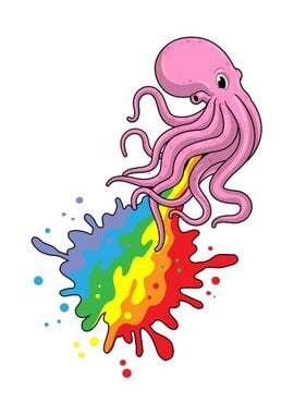 Octopus Rainbow