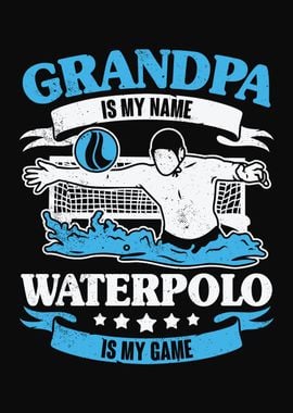 Waterpolo Grandpa Design