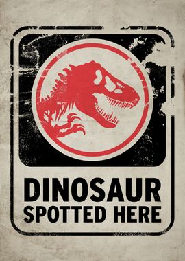 Dinosaur Spotted Here