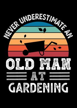 Old Man at Gardening