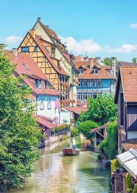 Canal In Colmar