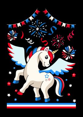 Unicorn 4th of July