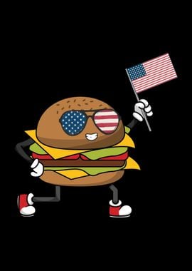 USA Burger 4th of July