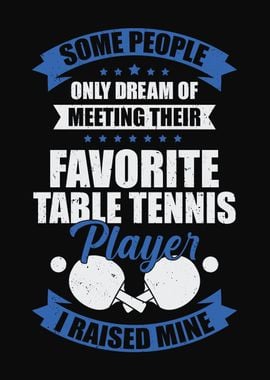 Table Tennis Dad Design