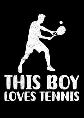 This Boy Loves Tennis