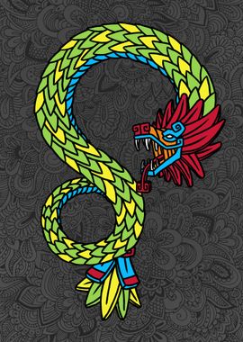 Quetzalcoatl Aztec Mayan