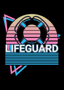 Lifeguard Lifesaver Retro