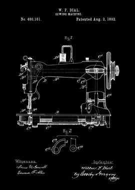 Sewing Machine Patent