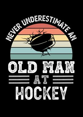 Old Man at Hockey Fathers