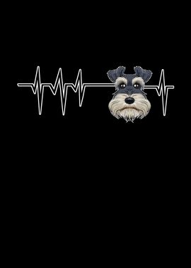 Miniature Schnauzer Heart