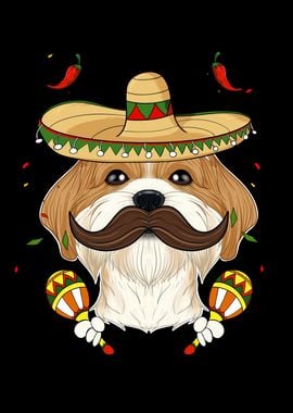 Cinco De Mayo Shih Tzu