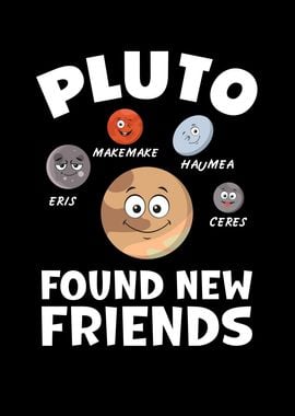 Planet Pluto New Friends