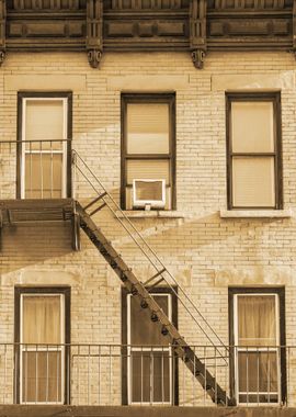 New York City Sepia