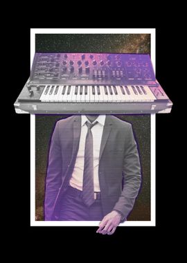 Synthesizer Head Aesthetic