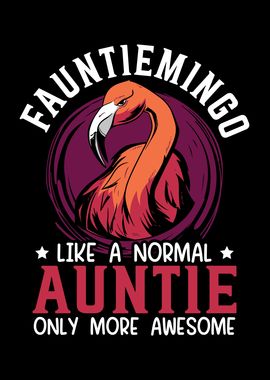 Fauntiemingo Pink Flamingo