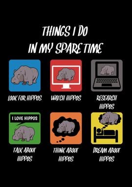 Spare Time Loves Hippos