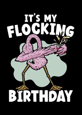 Its My Flamingo Birthday