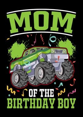 Boy Birthday Monster Truck