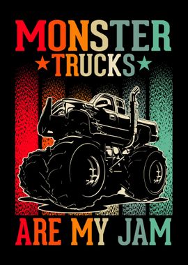 Monster Trucks Boys Girls