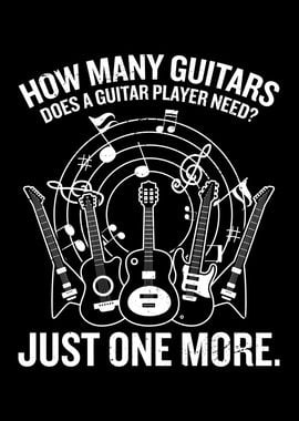 How Many Guitars Just One