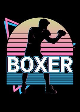 Boxer Boxing Retro