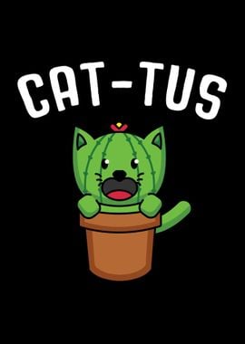 Kawaii Cactus Cat