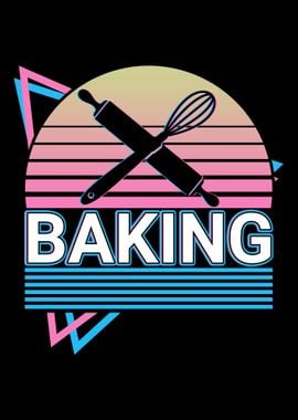 Baking Baker Retro