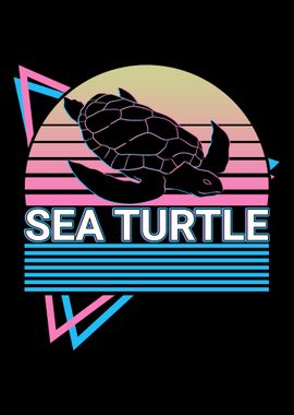 Sea Turtle Retro