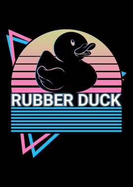 Ruber Duck Duckling Retro