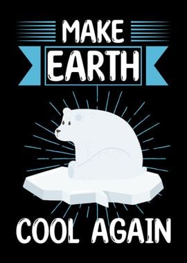 Cool Polar Bear Earth