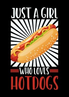 Girl Hotdog Love